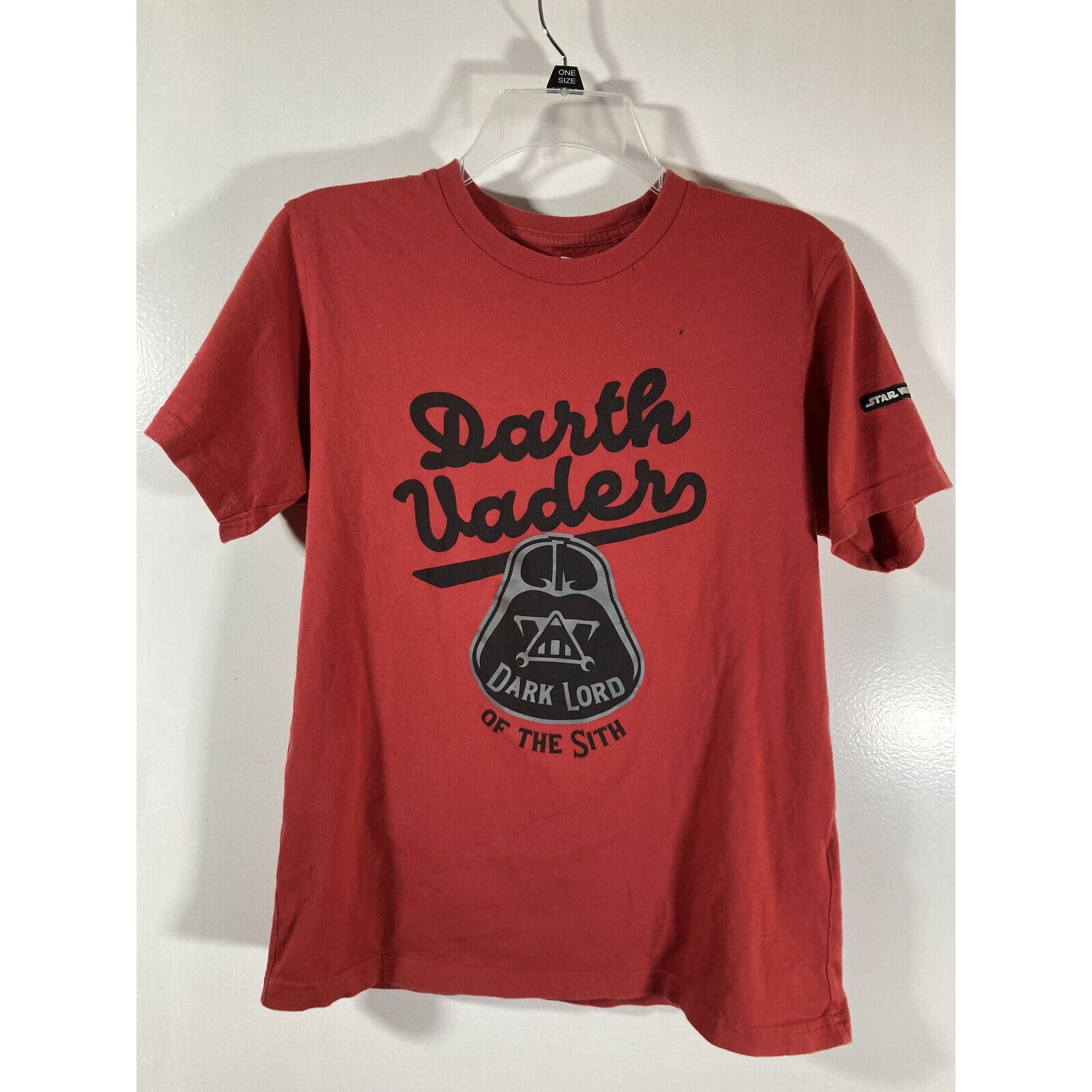 Star Wars: Darth Vader, Dark Lord Of The Sith Red Ut Tee T-Shirt (S) Euc